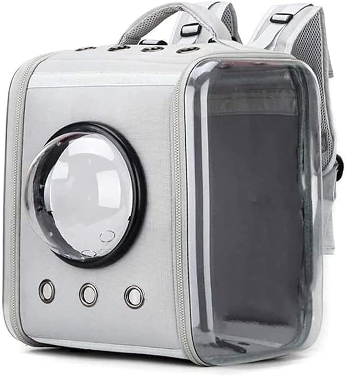 Cat Backpack Small Dog Backpack Carrier Expandable with Breathable Mesh Airline Approved for Travel Hiking Walking Outdoor Use