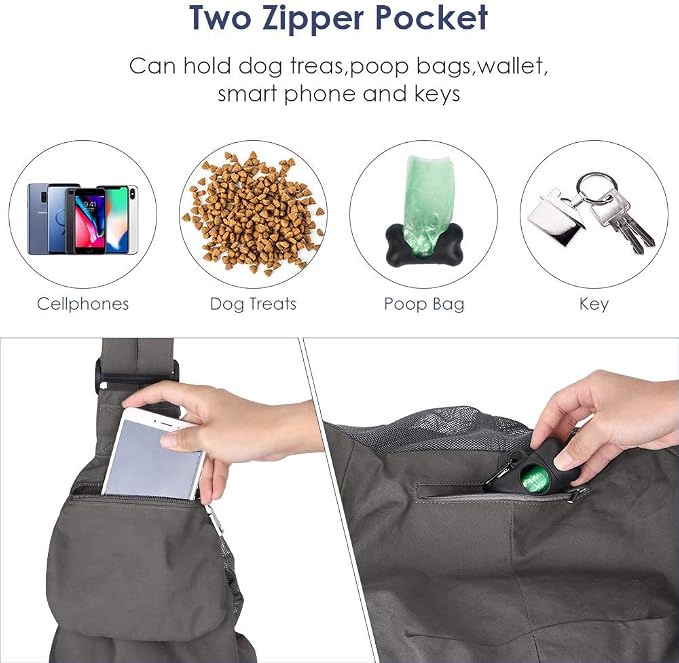 SlowTon Pet Sling Carrier + SlowTon Pet Carrier (Bundle)