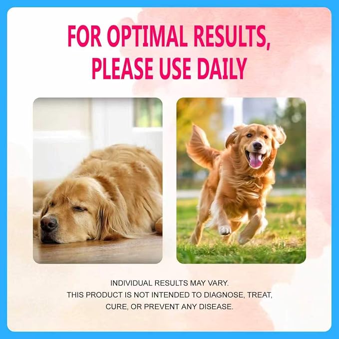 Natures Paw Liquid Collagen for Dogs, Biotin, Hyaluronic Acid & Vitamin C, Hip and Joint Support, Healthy Skin & Coat – 60ml