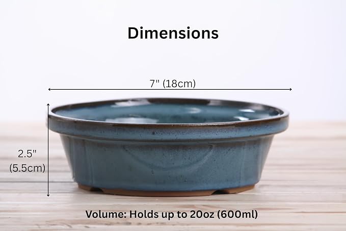 Willow Ceramics Dog Bowl – Handmade Ceramic Slow Feeder, 13.5oz Anti‑Gulp Bowl for Small to Medium Dogs, Dishwasher Safe, Made in USA (Peacock, 6inch)