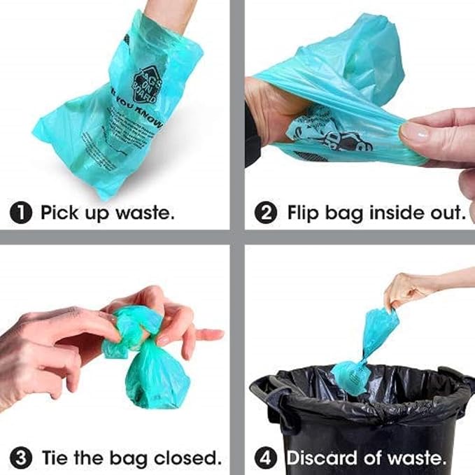 Bags On Board Dog Poo Bags | Strong, Leak Proof Dog Waste Bags | Ocean Breeze Scent | 140 Bags