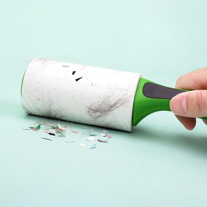 4 inch Lint Roller Refills for Evercare Extreme Stick All Purpose Lint Roller Standard Sticky Roller Refills 6 Pack 90 Sheets per Refill 540 Sheets Total (Inside Dia. 1 1/2 inch)
