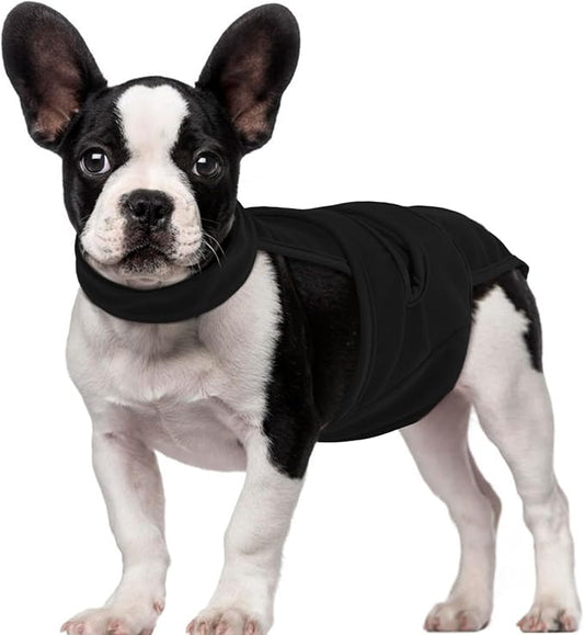 QBLEEV Female Dog Diapers with Adjustable Suspenders – Washable Sanitary Panties for Dogs in Heat or Incontinence, Escape-Proof Reusable Pet Period Underwear Onesie for Small to Large Breeds