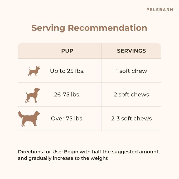 Pelsbarn Calming Chews (90 Chews)