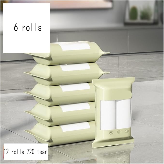 Long Handle Lint Roller Brush Pet Hair Remover Retractable Dust Stick Tearable Clothes Bed Removal(12 Rolls)