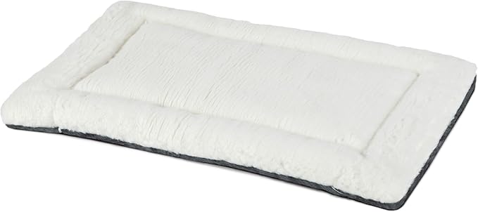 MidWest Homes for Pets Reversible Pet Bed; Machine Washable; Great for Large Dog Breeds; Spotted Gray; 42"; 40242-FVGYS