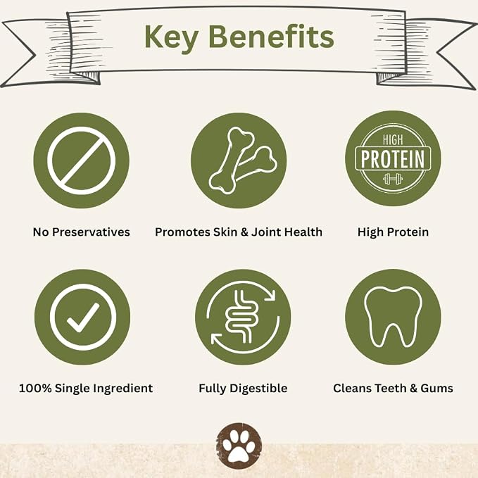Top Dog Chews Dehydrated Chicken Feet for Dogs (25) – All Natural, Single Ingredient Dog Treats – Nail Free, Easily Digestible, Protein Rich, Low in Calories, Supports Joint Health