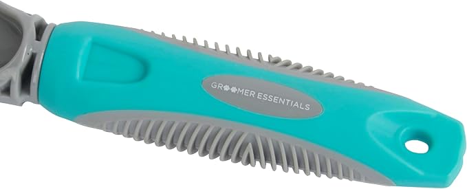 GROOMER ESSENTIALS Double-Sided Deshedding Rake 12/23 Blades