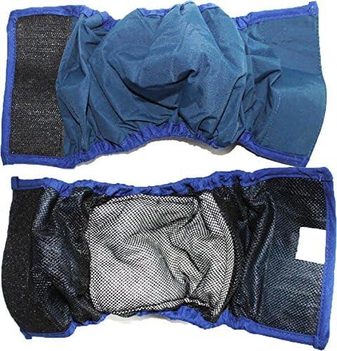 Dog Diaper for Male Belly Band Waterproof and Padded Lining Reusable Washable for Small and Big Large Dogs 1pcs (S - Waist 10" - 12")