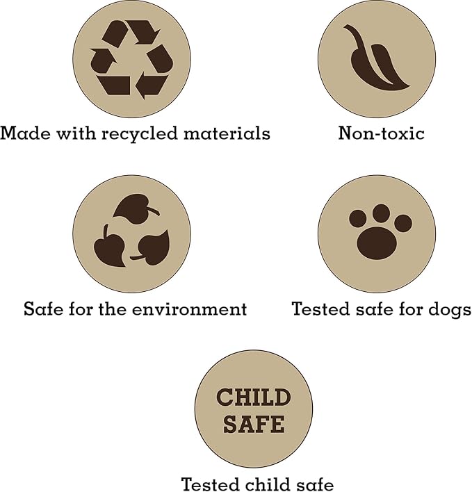 Durable Tough Cotton Canvas Squeaky Dog Toys, Eco-Friendly Interactive3-Pack Chew Toy Set for Small, Medium& Large Dogs, Sarge, T-Bone & Pinky