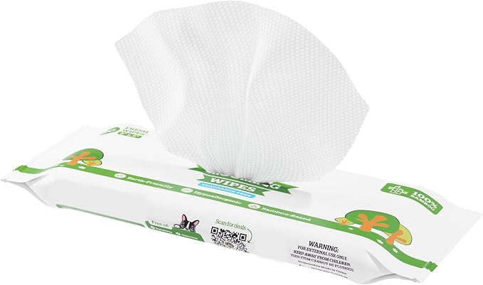Pogi's Poop n' Wipe Travel Pack - 270 Compostable Dog Poop Bags and 240 Grooming Wipes in Travel Packs Bundle