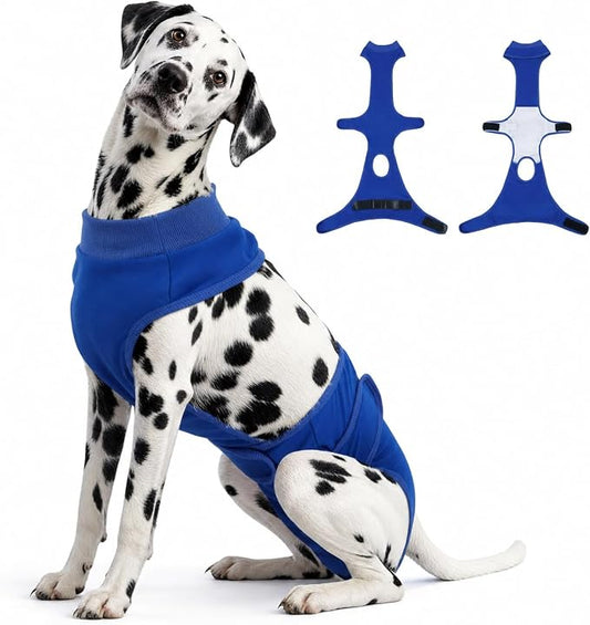 Dog Diapers Female Male，Washable Reusable Period Diapers & Belly Bands, Adjustable Abdominal Wounds Bandages for Heat Cycles & Incontinence, After Surgery, Anti-Harassment or Senior Dogs