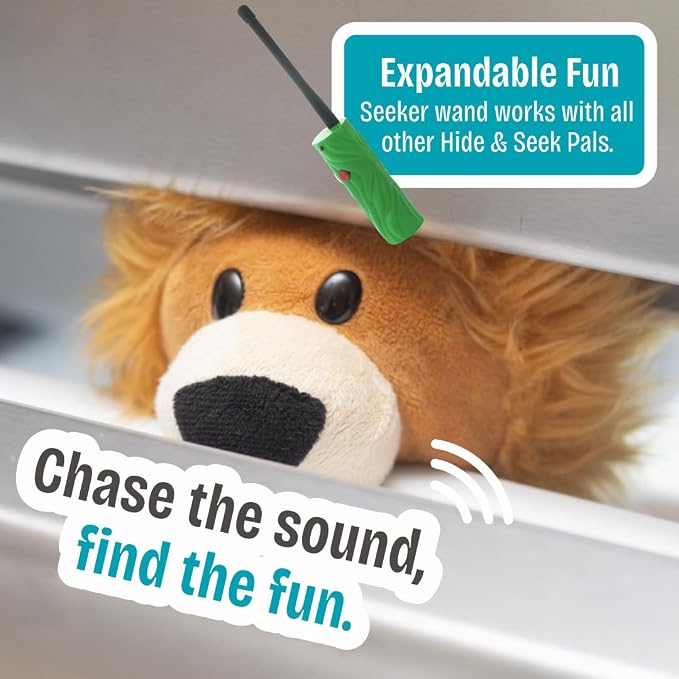 R&R Games Hide & Seek Pals - Loki The Lion Family Game