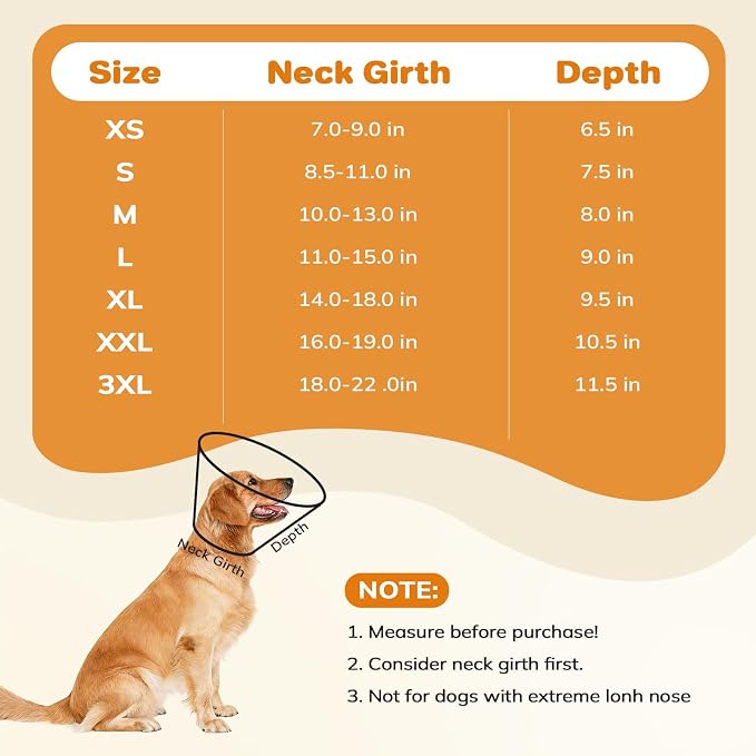 Breathable Mesh Dog Cone Collar for Surgery, Soft Elizabethan Recovery Alternative to Stop Licking,Pet Neck Collar for Large Medium Small Breeds, XXL, Matte Black