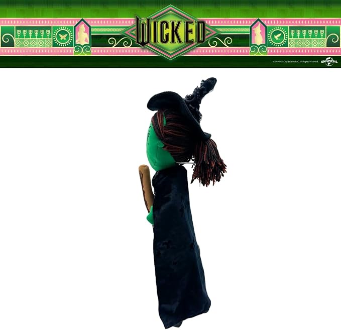 Wicked Movie Elphaba Witch Plush Cuddle Pillow, Super Soft & Cozy, (Officially Licensed Product) By Franco Collectibles