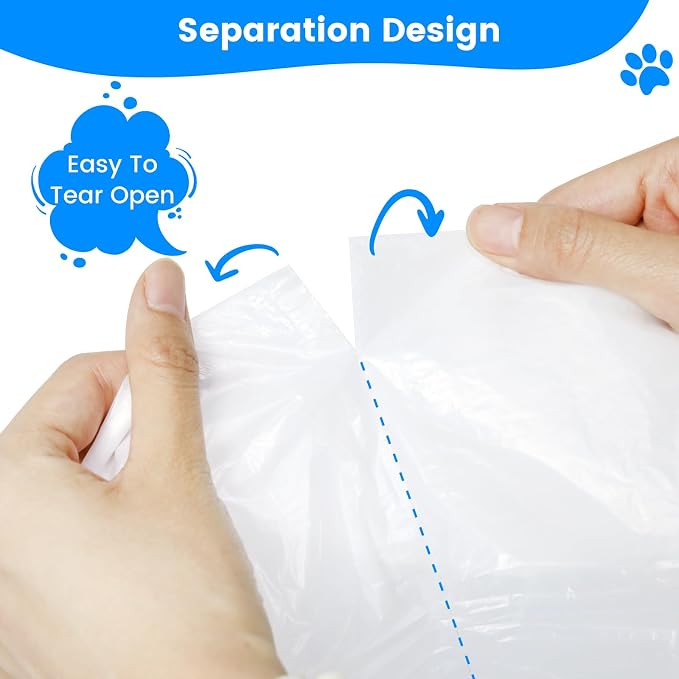 60 Count Cat Litter Box Liners Bags, Extra-Thick Cat Waste Bags for Self-Cleaning Litter Box, Drawstring Litter Liner Trash Bags for Automatic Box Self Cleaning-17.7" x 19.68"