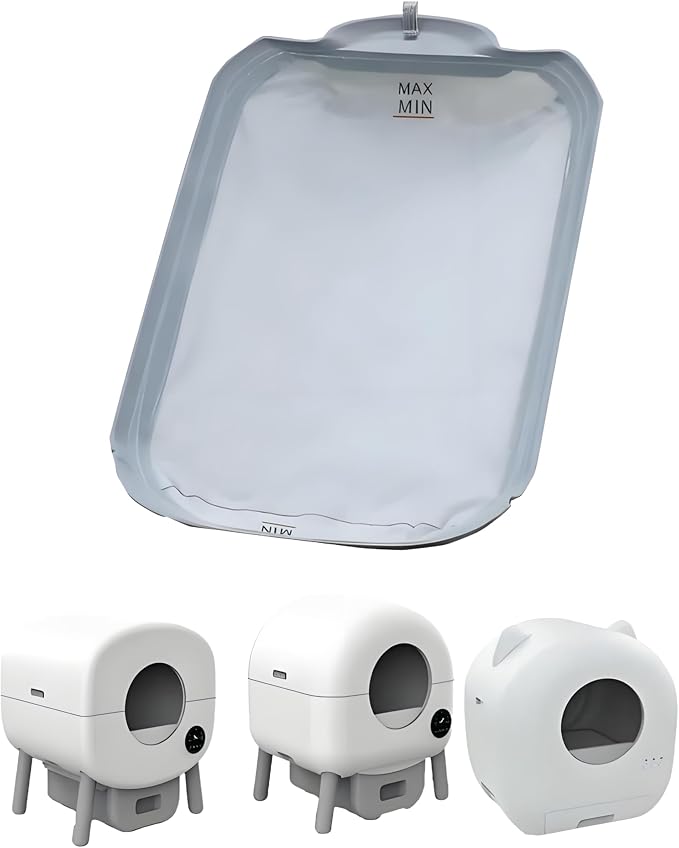 Smart Cat Litter Box Accessories Waterproof Pad Soft Fabric Liner/Pad Soft Mat Removable Liner for 95L Automatic Cat Litter Box (Two Pad with Cleaning Set) | Soft Fabric Liner, Soft Mat, Removable Liner, For 95L Automatic Cat Litter Box
