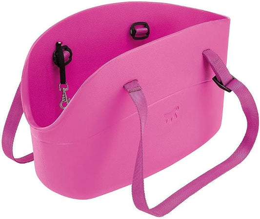 Ferplast with Me Dog Carrier, 43.5 x 21.5 x 27 cm, Pink