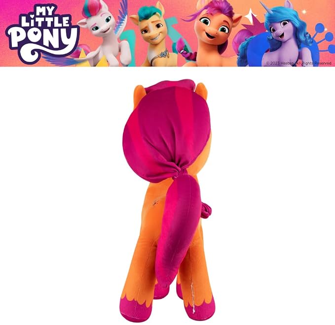 My Little Pony Sunny Kids Bedding Super Soft Plush Cuddle Pillow Buddy, One Size, By Franco
