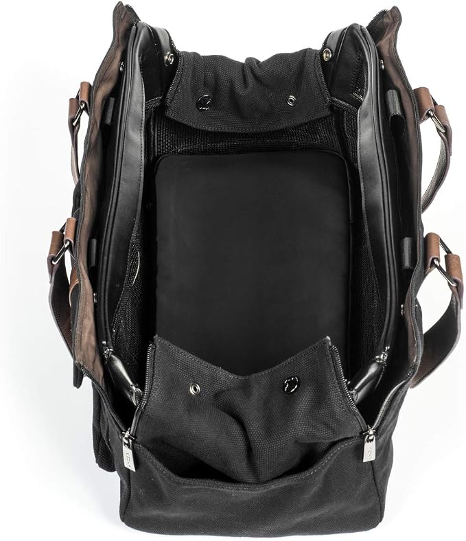 Shell Tote for use Interchangeable Base Pet Carrier (Shell Tote) (Shell Tote ONLY for USE with Base PET Carrier, Weekend Canvas Black)
