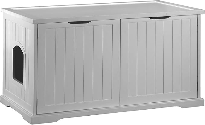 Merry Products Cat Washroom Bench, White