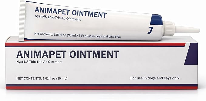 Animapet Ointment for Dogs | Dog Yeast Infection Treatment | Supports Ear Discomfort, Itchy Skin, Hot Spots | 1.01 fl oz
