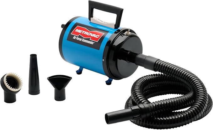 Metro Vac AFTD-1 Air Force Commander 2 Speed Pet Dryer - Blue