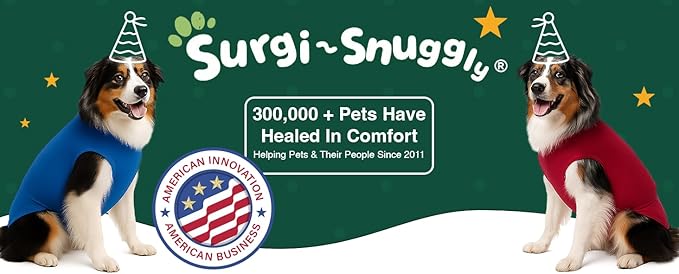 SurgiSnuggly Disposable Dog Diapers Female or Male Dogs, Great Cover for Female Dog Diapers for Heat Cycle and Better Than Dog Suspenders- Wrap Around Legs for Superior Fit S Plum