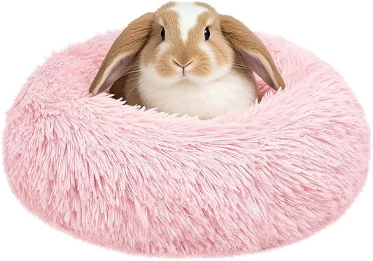 Bunny Bed Rabbit Hideout Large Soft & Comfortable Small Animal Bedding Cozy Bed Mat Warm Hideaway Cage Accessories for Guinea Pig