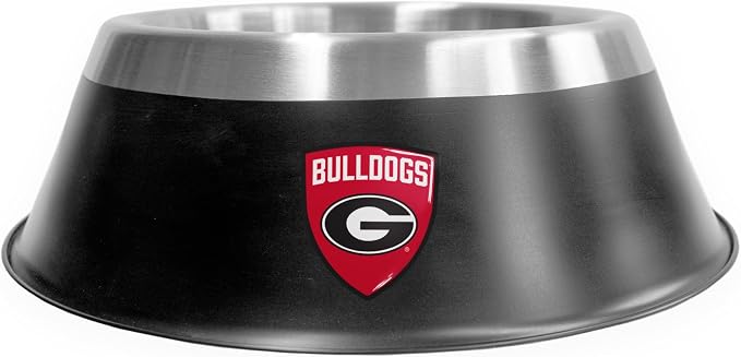 Littlearth NCAA Georgia Bulldogs MVP Pet Bowl - Small