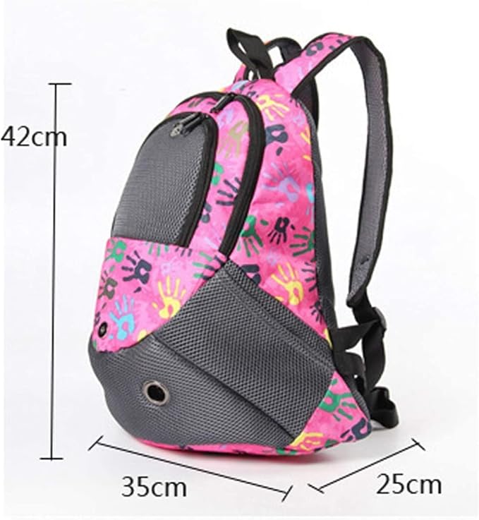 OLOTU Pet Backpack Expandable Durable Cat Backpack, Escape Proof Zipper Design Cat Carrier, Dog Backpack Carrier for Travel/Hiking/Outdoor Spacious