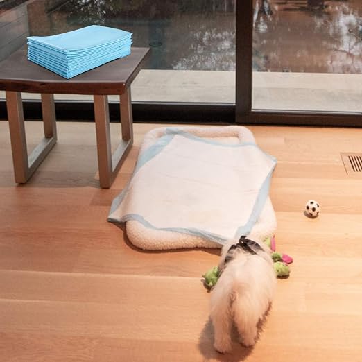Giantex Puppy Pee Pads 300 Count, 24''x17'' Dog Potty Pads, Powerful Absorbency, 5-Layer Design, Leak-Proof Disposable Pet Piddle Training Pad for Dogs Doggie Cats Rabbits