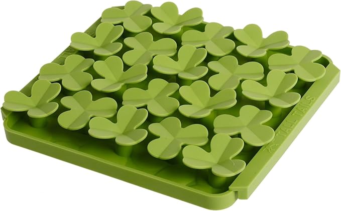 Tall Tails Clover Foraging Mat for Dogs and Cats – Slow Pet Feeder Puzzle Mat for Easy & Engaging Feeding