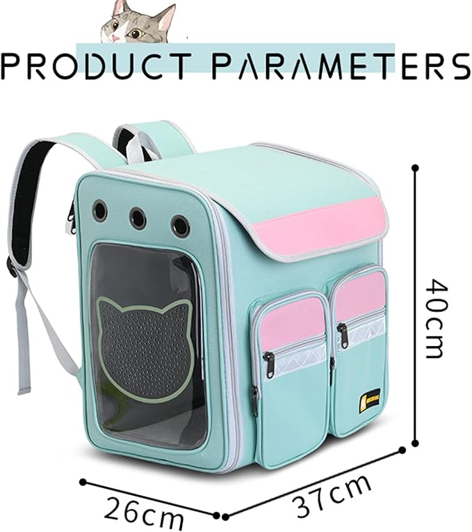 Pet Carrier Trolley Wheels for Dogs Cats,Foldable Soft-Sided Pet Travel Rolling Carrier Bag with Removable Wheels Telescopic Handle for Carrying Dogs, Cats, Pets and Accessories