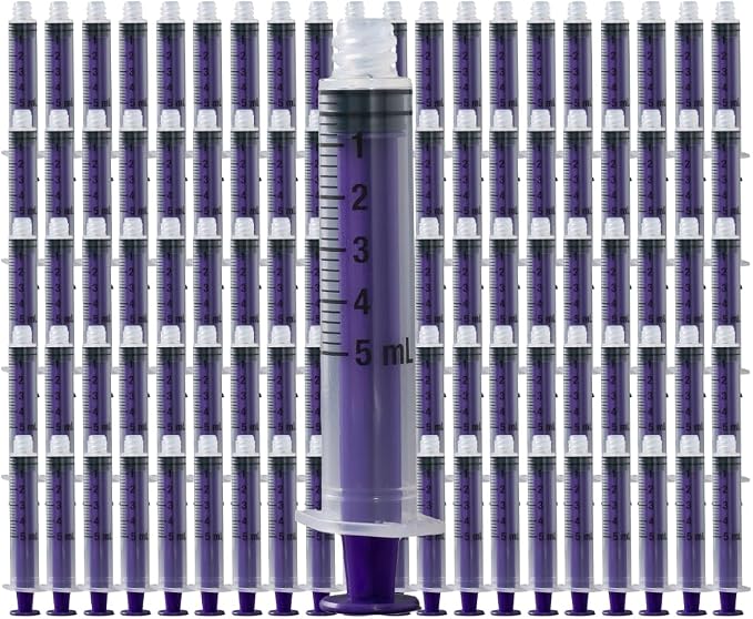 Vesco Medical ENFit Standard Tip Syringes, 5ml (1 Case ( Pack of 500))