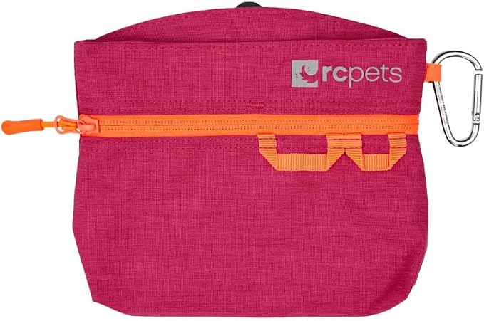 RC Pets Quick Grab Treat Bag | Compact & Convenient (Heather Azalea)