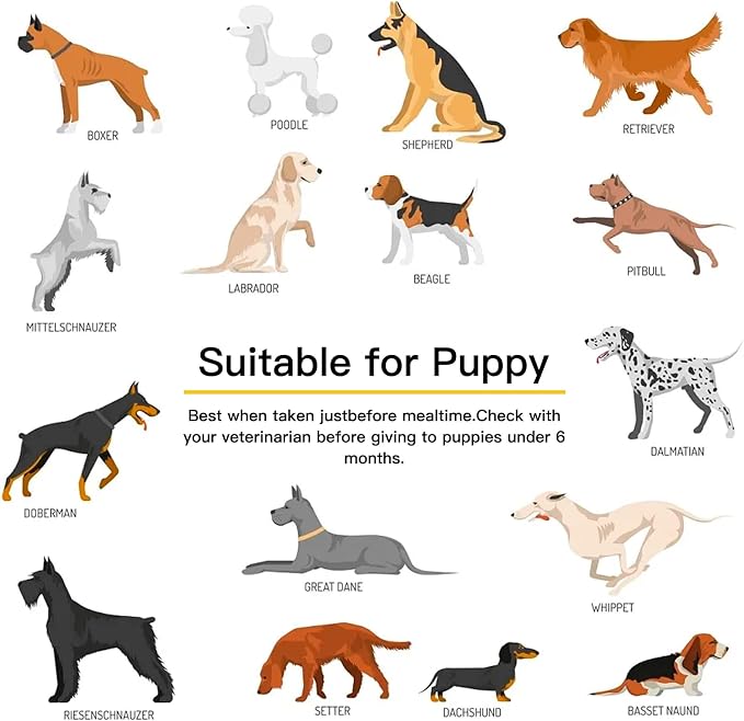 Advanced Calming Chews for Dogs - 240 Count Flavored Soft Chews for Anxiety, Stress & Barking Relief, Pet Supplement, All Ages & Sizes - (Chicken)