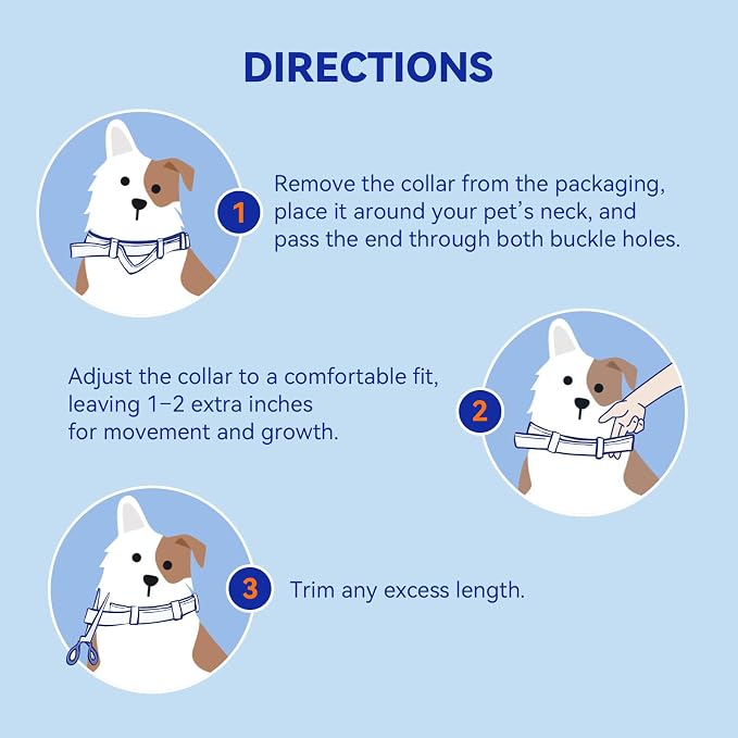Flea & Tick Collar, Vet-Recommended Flea & Tick Treatment & Prevention Collar for Dogs, 1 Count, 27"