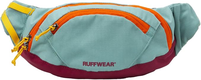 Ruffwear, Home Trail Hip Pack, Dog Walking Fanny Pack Crossbody with Adjustable Belt, Treat Pouch, Poop Bag Holder, Phone Pocket, Hands-Free for Training, Hiking, Running, Travel, River Rock Green