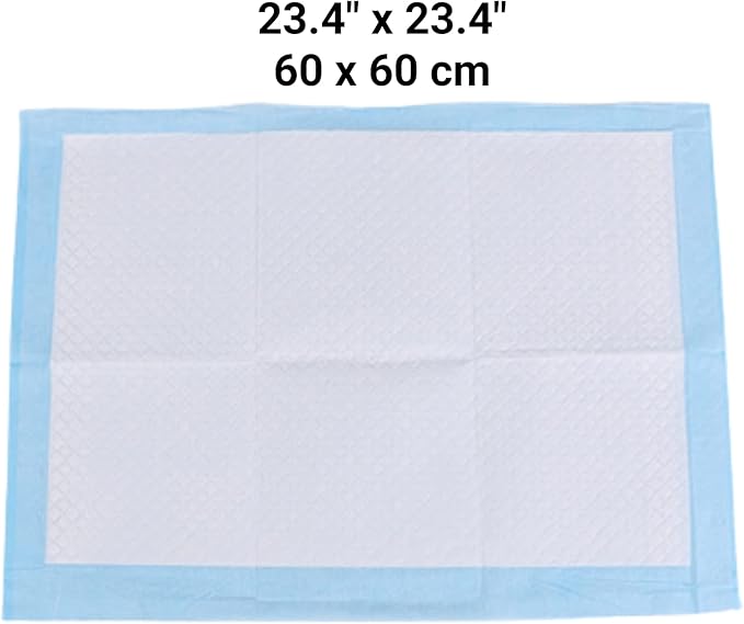 Mr. Peanut's Premium Ultra Absorbent Gel Pee Pads 23"X23", 6 Layers of Protection (40 Count)