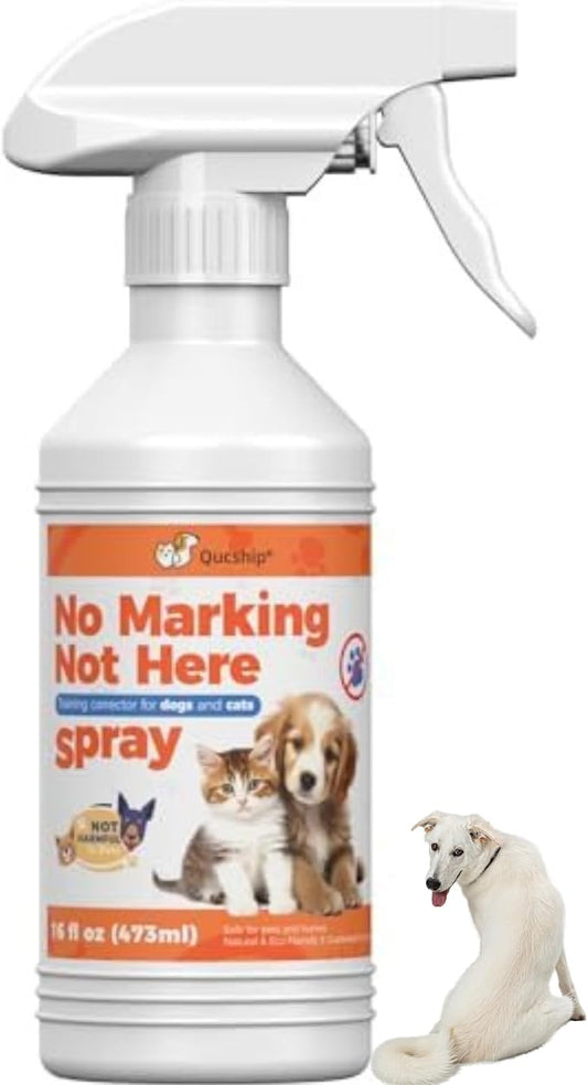 16.0oz Stop Dog Urinating in House with No More Peeing in House - No Pee Spray for Dogs Inside - Indoor Dog No Marking Spray - Best Don't Pee Here Dogs Right