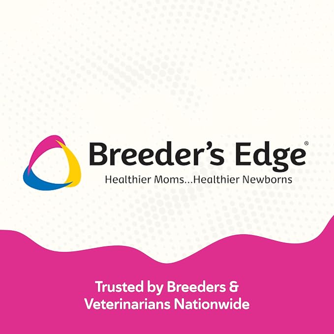 Breeder's Edge Oral Cal Plus Gel, Whelping and Queening Calcium Supplement Gel for Dogs and Cats Delivers 3 Calcium Sources in Labor to Support Strong and Normal Contractions, 15ml Paste