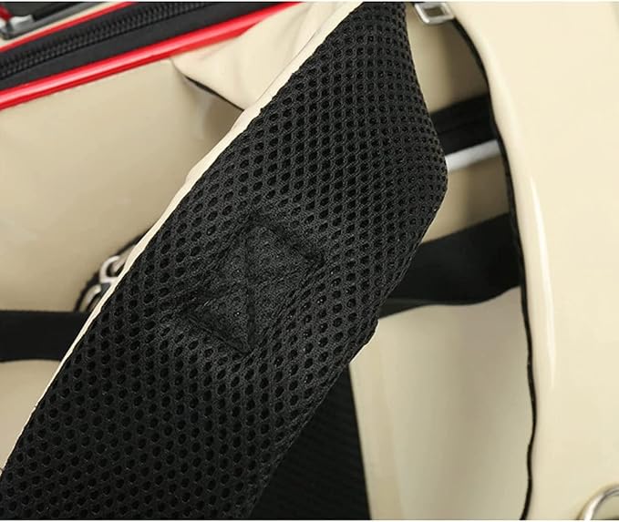 OLOTU Pet Backpack Breathable Mesh Cat Backpack, Expandable Cat Carrier for Walking Travel Hiking Camping, Expandable Dog Backpack Carrier Spacious