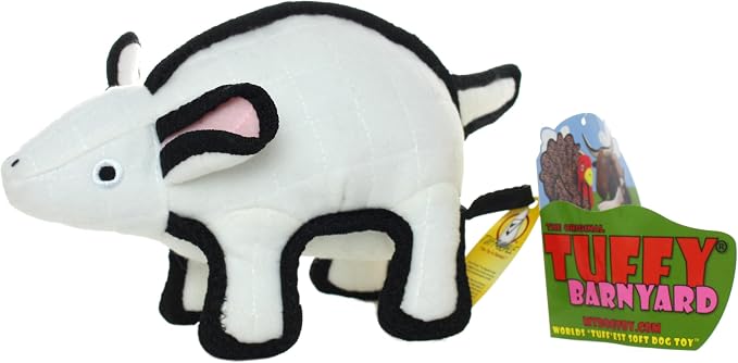 TUFFY® : 2 Pack Mouse Dog Toy: Ultra Durable Plush Toy with Multiple Layers & Reinforced Seams, Washable and Floats, Original Construction