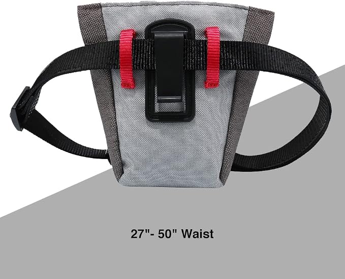 The Buddy System Buddy Bag - Waist Belt Bag with Magnetic Closure for Pet Training, Running and Walking - Container Pouch for Dog Walking
