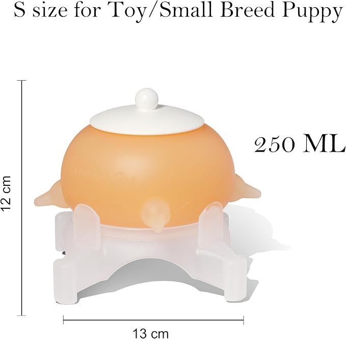 Doggiema Doggiema Puppy Milk Feeder Nipple Puppy Bottle Puppy's feeders Bubble Milk Bowl