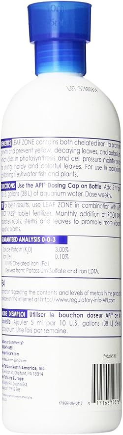 API Leaf Zone Aquarium Plant Food, 32-Ounce