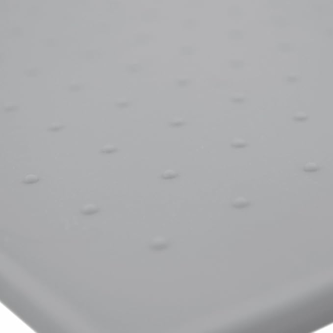 PetFusion Large WATERPROOF Pet Food Mat (24x16). FDA Grade Silicone [superior hygiene, non-toxic, multiple sizes] For dogs or cats, Gray