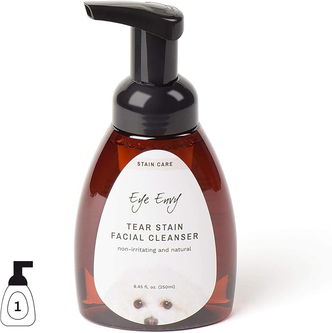 Eye Envy 3 Step Tear Stain Remover Kit for Dogs. for Clean, Stain-Free Eyes. Contains: Cleanser, Tear Stain Eye Wipes & Stain Powder. Non-irritating & Natural Dog Tear Stain Remover. Made in USA