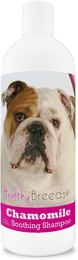 Healthy Breeds Bulldog Chamomile Soothing Dog Shampoo 8 oz